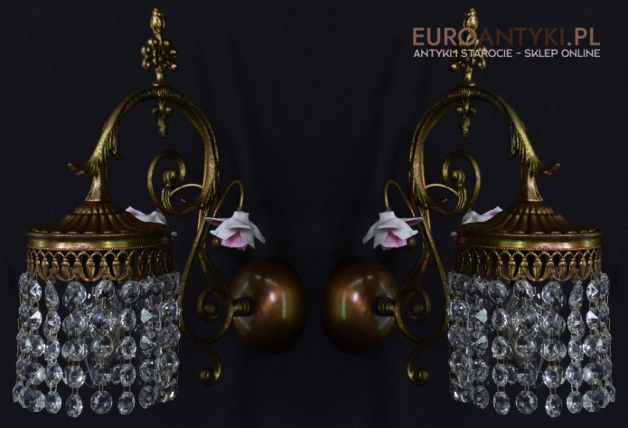 kryształowe kinkiety kryształowe kinkiety